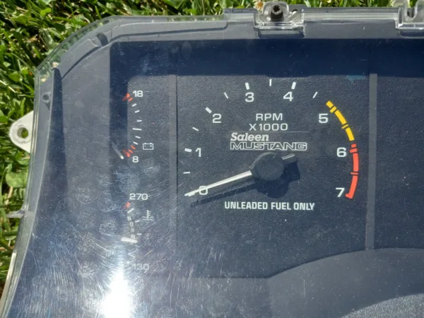 1987-89 MUSTANG LX GT 170 MPH Saleen Cobra SPEEDOMETER GAUGE INSTRUMENT CLUSTER - Image 3