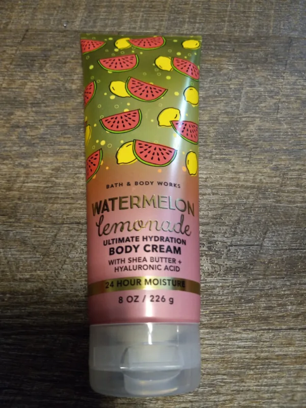 Bath & Body Works Watermelon Lemonade Body Cream 8oz Lotion Moisturizer