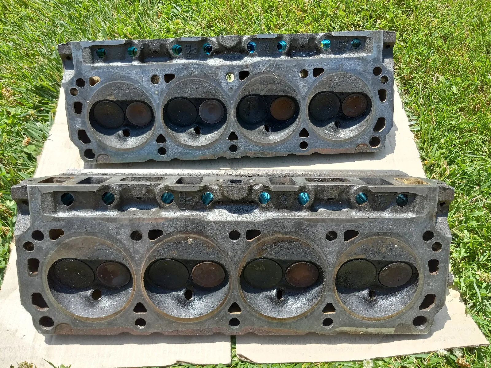 1987-1995 Ford Mustang 5.0L Ford Racing GT40 (iron) Cylinder Heads 302 COBRA GT - Image 7