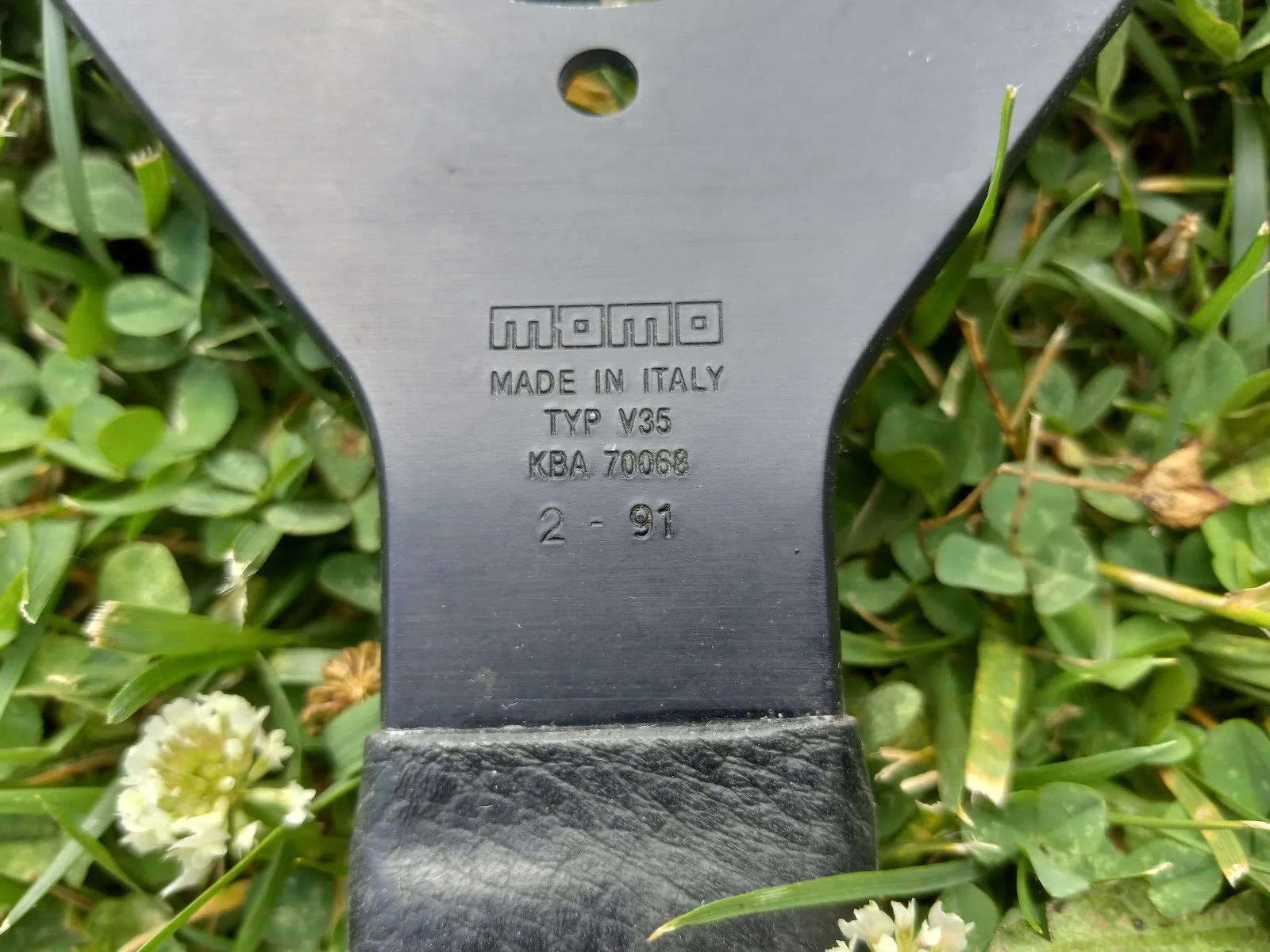 1987-1993 Ford Mustang 5.0L SALEEN Steering Wheel MOMO GT LX Cobra SVT 302 - Image 4