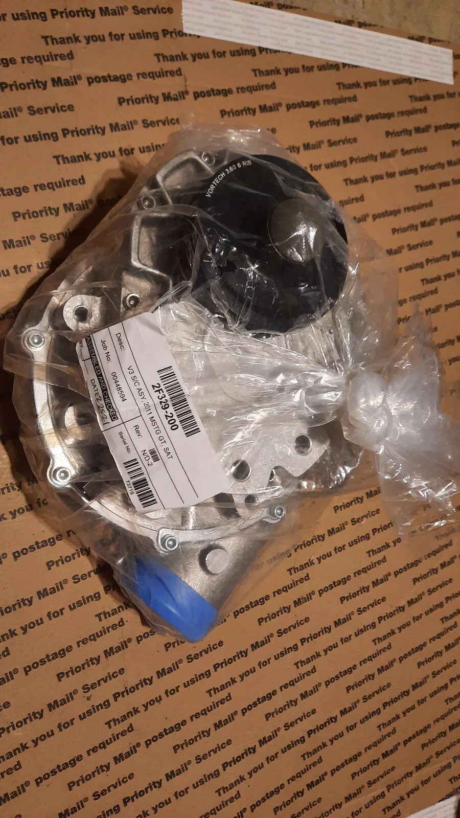 2011-2014 Ford Mustang GT Vortech Supercharger 5.0L V3 Si Head unit Coyote