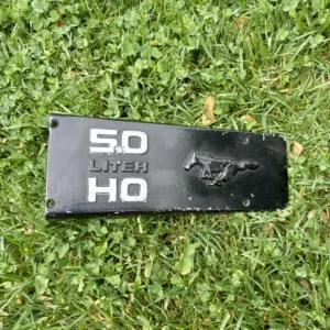 1986-1995 Ford Mustang 5.0L Tubular GT40 Cobra Intake Manifold Plaque Lightning