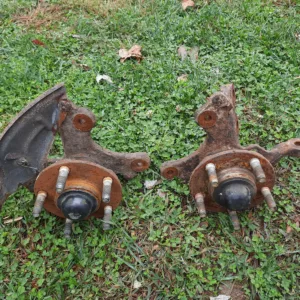 Ford Mustang SN95 5 lug spindles & Hubs GT Cobra 94 95 Swap 79-93 Fox Body GT LX