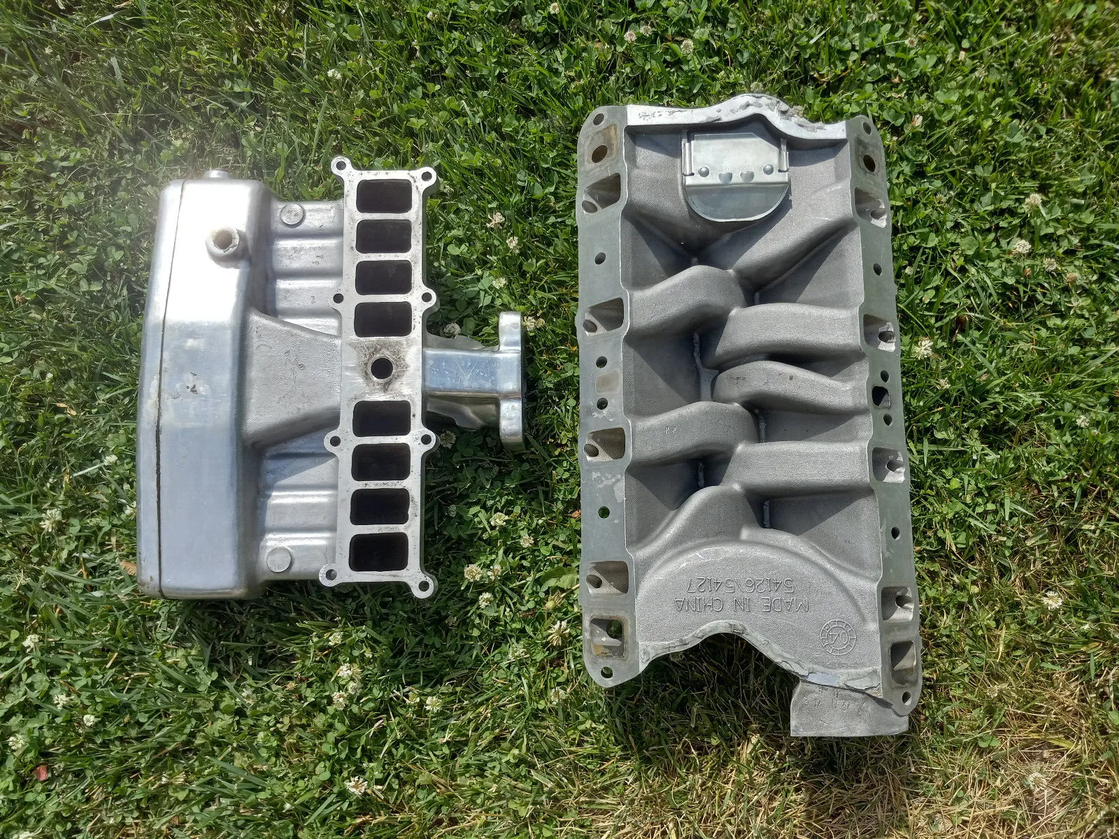 1993-1995 Ford Lightning 5.8L Polished Intake Manifold Mustang Cobra GT40 351W - Image 4