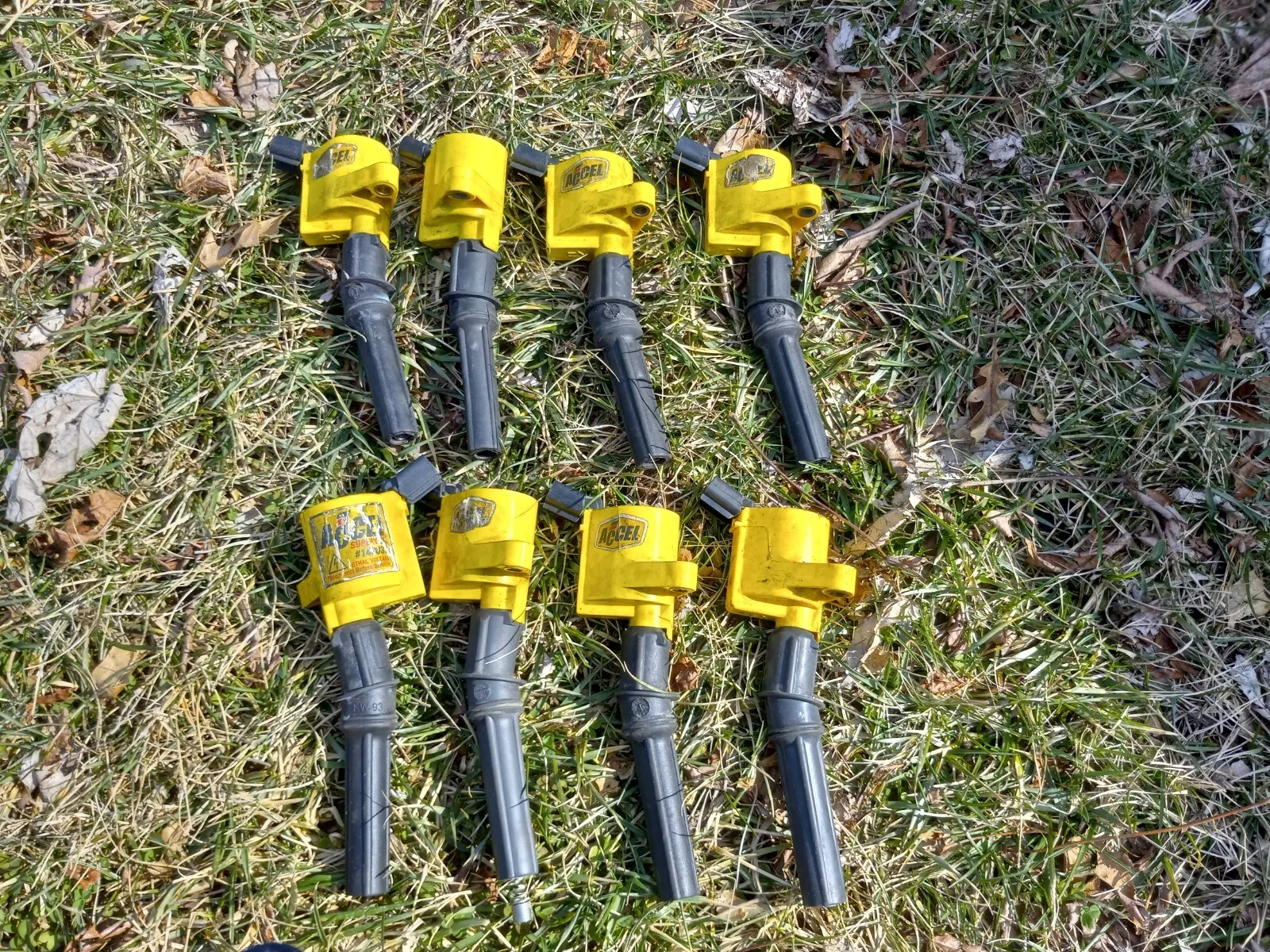 1999-2004 4.6L Ford Mustang GT Accel Ignition Coils (8) 140032 5.4L 2V