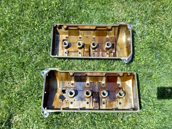 1996-1998 4.6L Ford Mustang Cobra Valve Covers 32V SVT "B" heads 4V OEM - Image 5