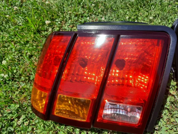 1999 2001 Ford Mustang COBRA Rear Tail Lights SVT 4.6L 99 01 4.6L 4V 32V Amber - Image 3