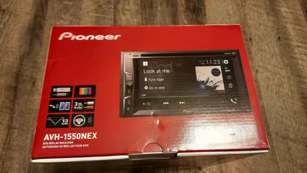 New Pioneer Radio Stereo Pioneer AVH-1550NEX 6.2 Inch AV Receiver Carplay Blueto