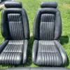 1987-1993 Ford Mustang 5.0L Front Rear seats Black Coupe Notch Reconditioned LX
