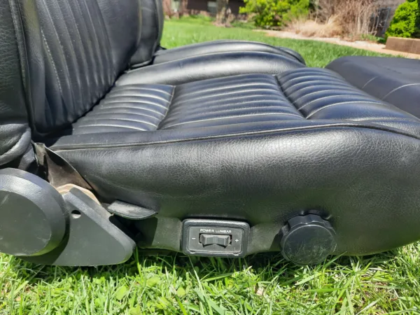 1987-1993 Ford Mustang 5.0L Front Rear seats Black Coupe Notch Reconditioned LX