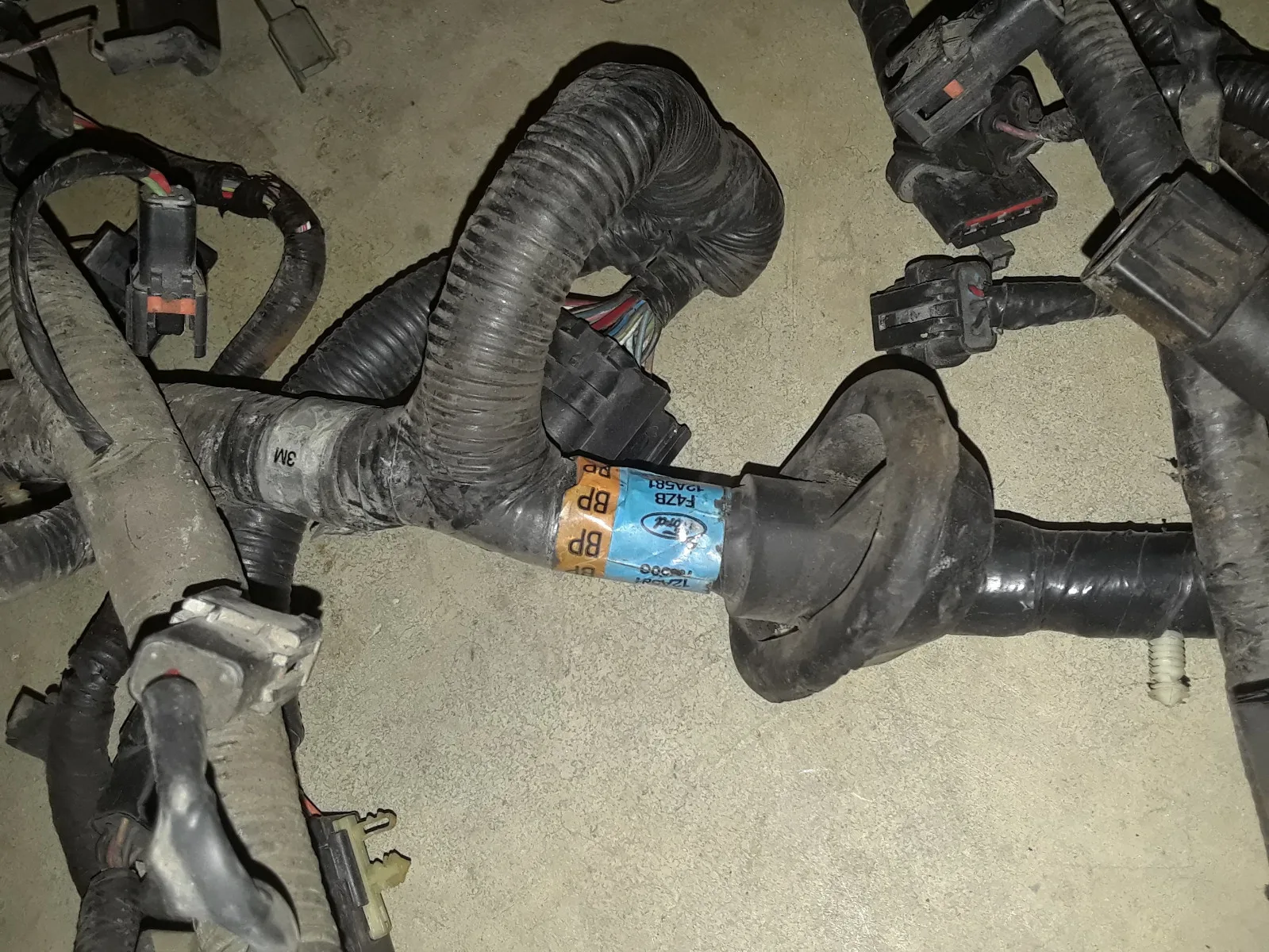 1994-1995 Ford Mustang 5.0L Engine Wiring Harness GT40 Cobra 302 with Computer - Image 3