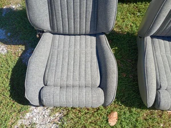 1987-1993 Ford Mustang 5.0L Front and Rear seats Gray Coupe Notchback LX