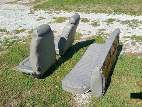 1987-1993 Ford Mustang 5.0L Front and Rear seats Gray Coupe Notchback LX