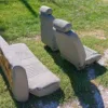 1987-1993 Ford Mustang 5.0L Front and Rear seats Gray Coupe Notchback LX