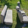 1987-1993 Ford Mustang 5.0L Front and Rear seats Gray Coupe Notchback LX