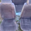 1987-1993 Ford Mustang 5.0L Front and Rear seats Black Coupe Notchback LX