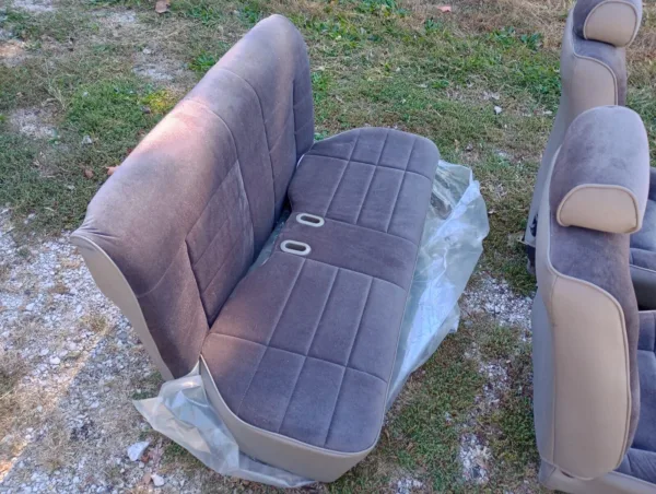 1987-1993 Ford Mustang 5.0L Front and Rear seats Black Coupe Notchback LX