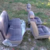 1987-1993 Ford Mustang 5.0L Front and Rear seats Black Coupe Notchback LX