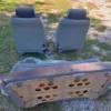 1987-1993 Ford Mustang 5.0L Front and Rear seats Black Coupe Notchback LX