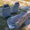 1987-1993 Ford Mustang 5.0L Front and Rear seats Black Coupe Notchback LX
