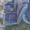 1987-1993 Ford Mustang 5.0L Front and Rear seats Black Coupe Notchback LX