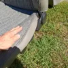 1987-1993 Ford Mustang 5.0L Front and Rear seats Gray Coupe Notchback LX