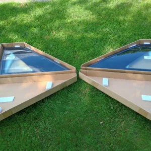 1987-1993 Ford Mustang Hatchback Quarter Window Pair - 5.0L LX GT Cobra