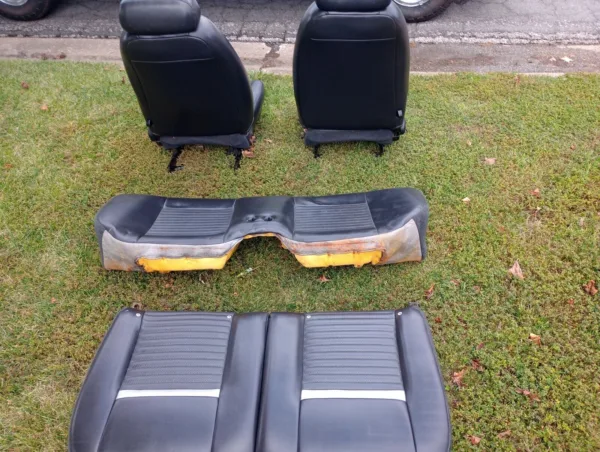 2003-2004 Ford Mustang MACH 1 4.6L Front and Rear Seats SVT Leather