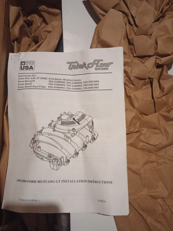 1999-2004 Ford Mustang 4.6L Trickflow Intake Manifold 2V GT EFI V8 Cobra Bullitt - Image 3