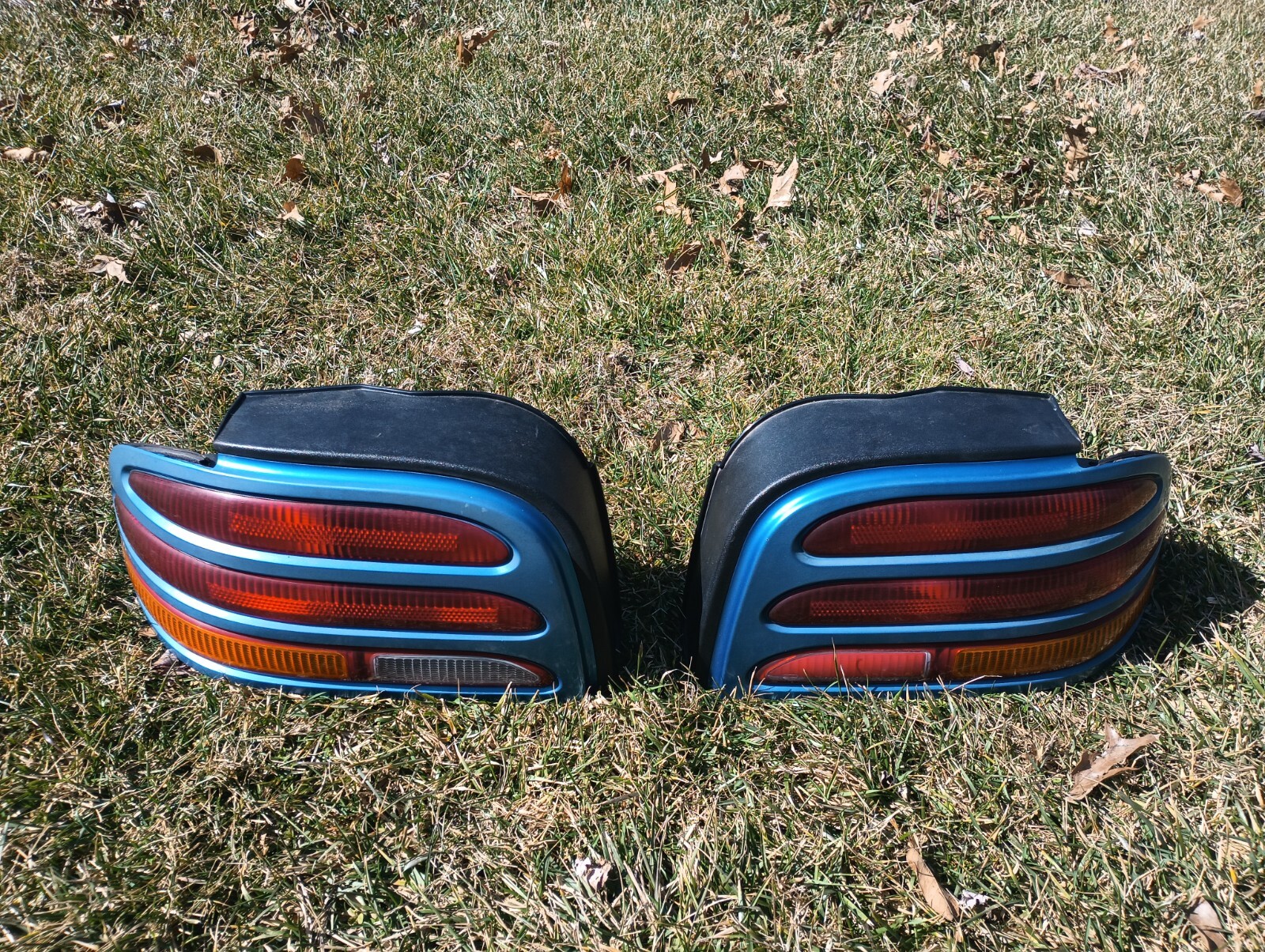 1994-1995 Ford Mustang 5.0L OEM Export Taillights Cobra 302 GT SN95 Tail Light - Image 14
