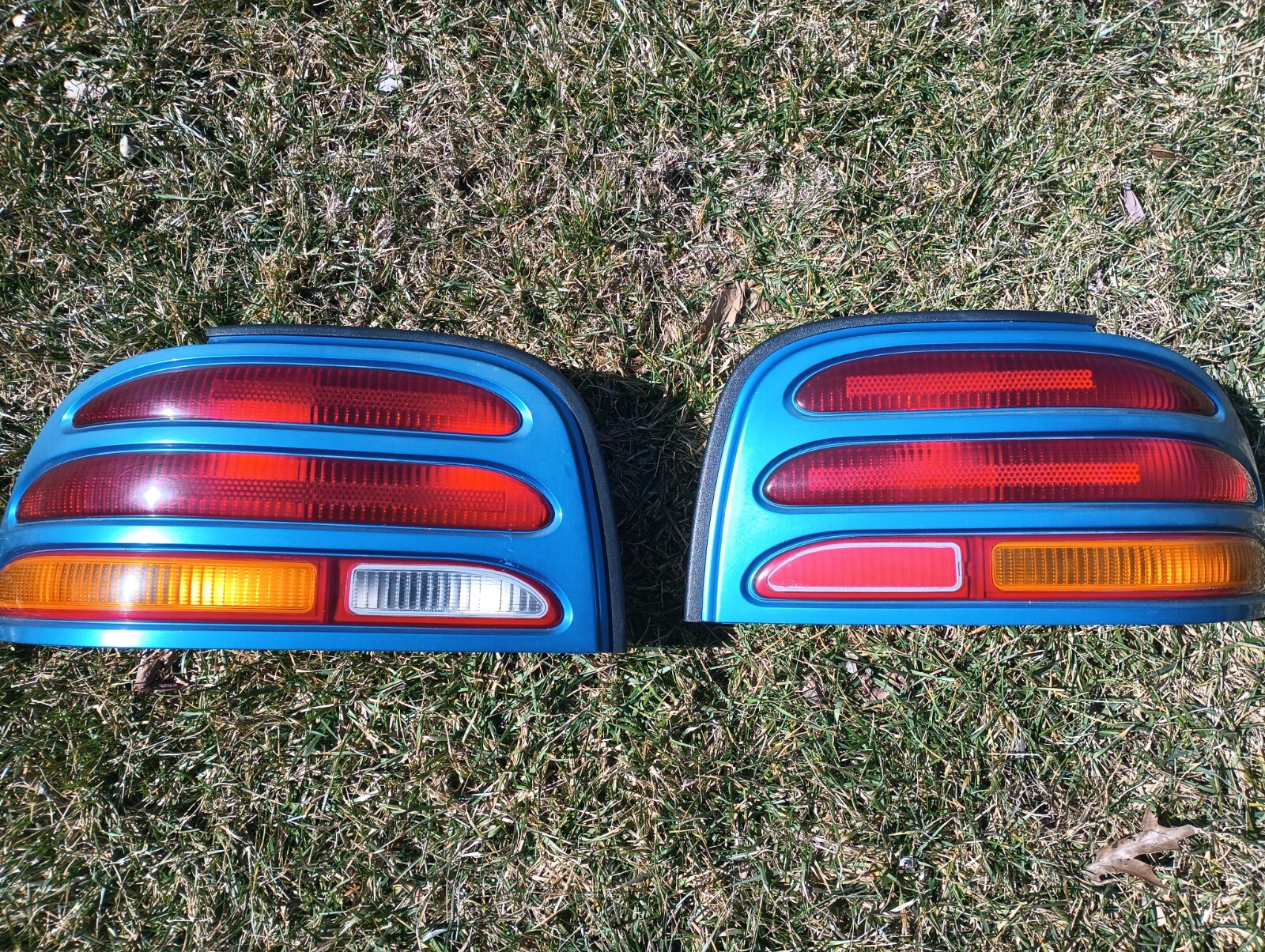 1994-1995 Ford Mustang 5.0L OEM Export Taillights Cobra 302 GT SN95 Tail Light - Image 17