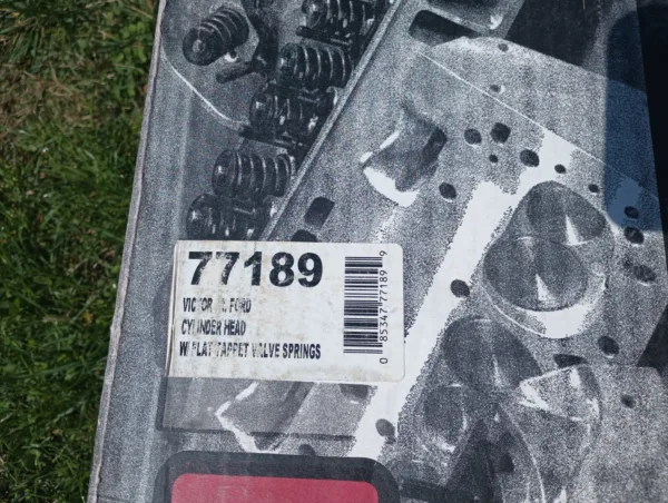 1987-1995 Ford Mustang 5.0L Edelbrock Victor Aluminum Cylinder Heads COBRA GT40