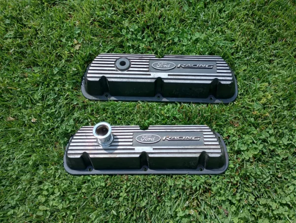 1986-1993 Ford Mustang 5.0L Aluminum Valve Covers 302 GT LX Cobra 302 GT40