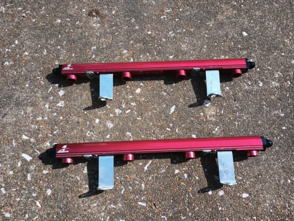 1996-1998 Ford Mustang Cobra 4.6L Aeromotive Fuel Rails SVT 4V DOHC - Image 3