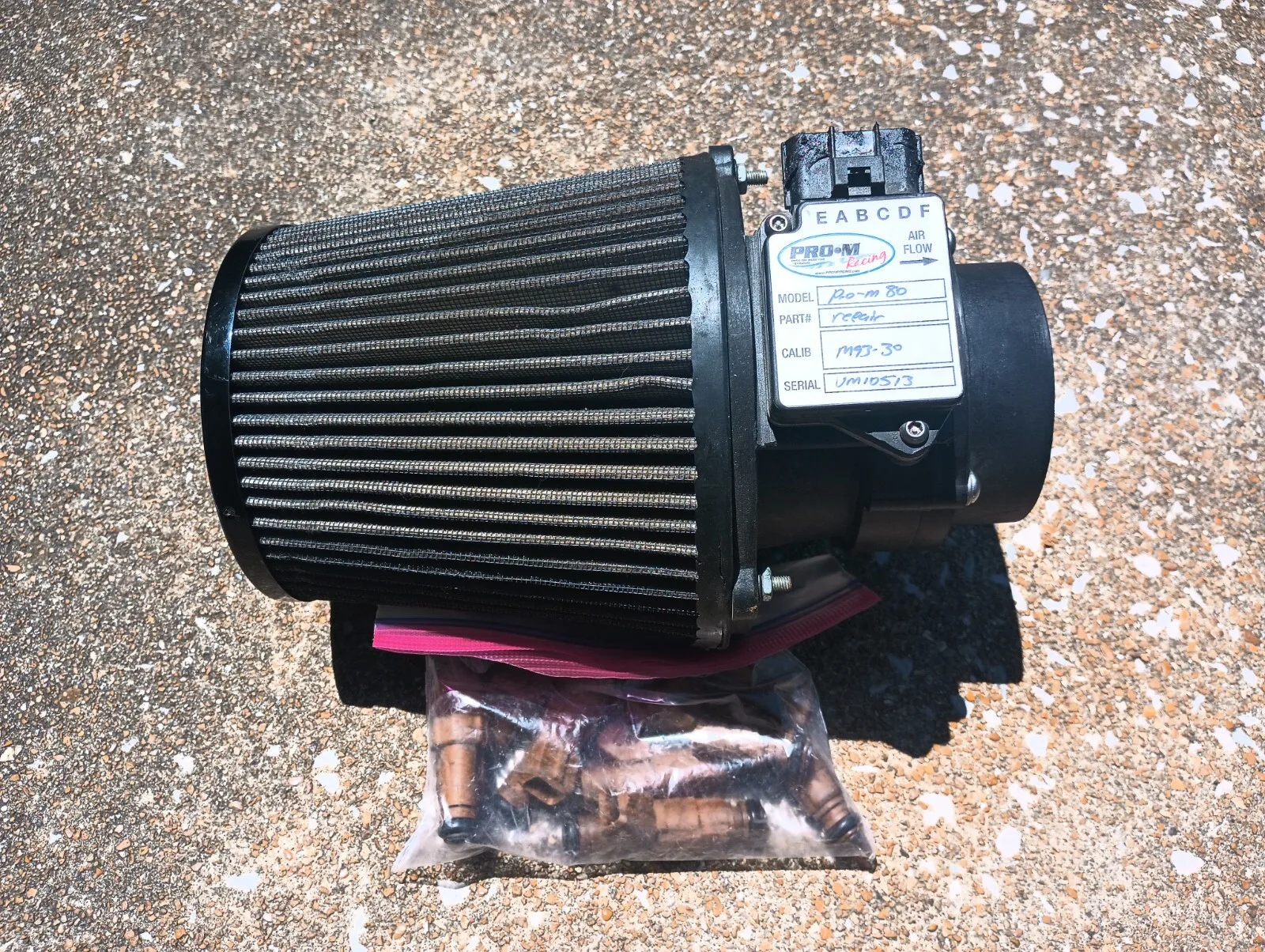 1989-2004 Ford Mustang 5.0L Pro M 80mm Mass Air Meter & 30lb Injector Cobra GT40