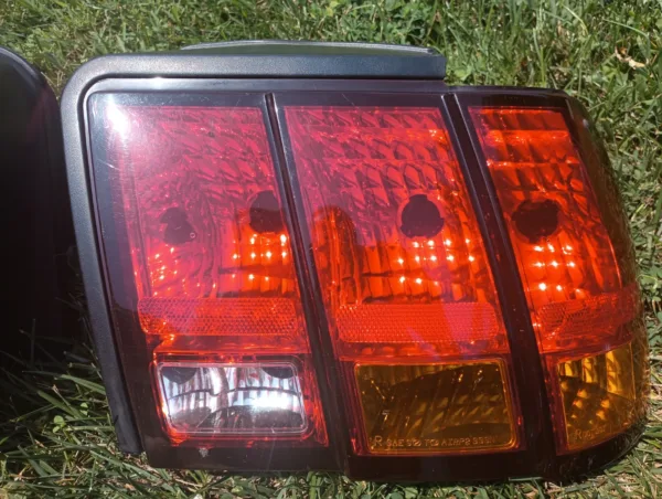 1999 2001 Ford Mustang COBRA Rear Tail Lights SVT 4.6L 99 01 4.6L 4V 32V Amber - Image 11