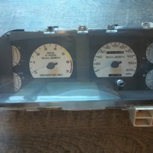 1987-89 MUSTANG LX GT 200 MPH Saleen Cobra SPEEDOMETER GAUGE INSTRUMENT CLUSTER