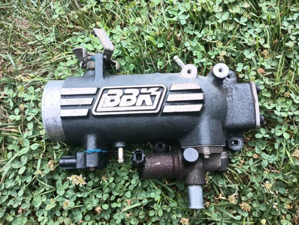 1996-2004 Ford Mustang 4.6L 78mm BBK Throttle Body and Plenum GT 2V PI