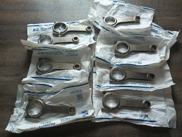 2003-2004 Ford Mustang Cobra Engine Motor Connecting Rods 32V 4V 4.6L SVT  03 04 - Image 4
