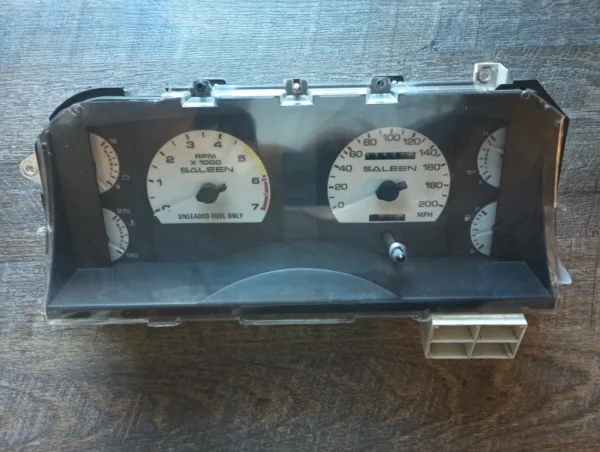 1987-89 MUSTANG LX GT 200 MPH Saleen Cobra SPEEDOMETER GAUGE INSTRUMENT CLUSTER - Image 4