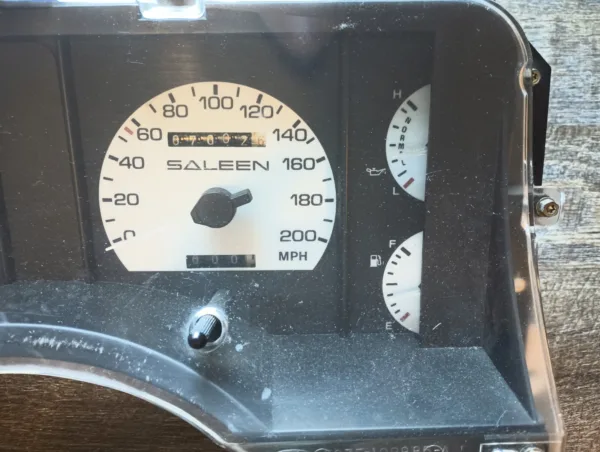 1990-93 MUSTANG LX GT 200 MPH Saleen Cobra SPEEDOMETER GAUGE INSTRUMENT CLUSTER - Image 2