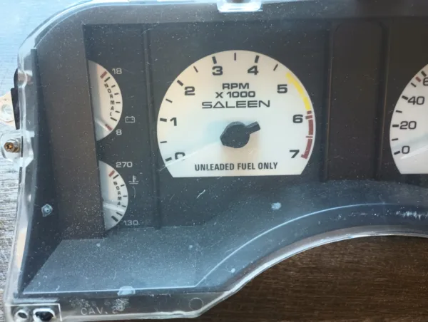 1990-93 MUSTANG LX GT 200 MPH Saleen Cobra SPEEDOMETER GAUGE INSTRUMENT CLUSTER - Image 3