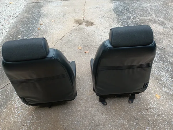 1987-1993 Ford Mustang 5.0L Front Seats OEM Black Hatchback LX GT Cobra SVT - Image 4