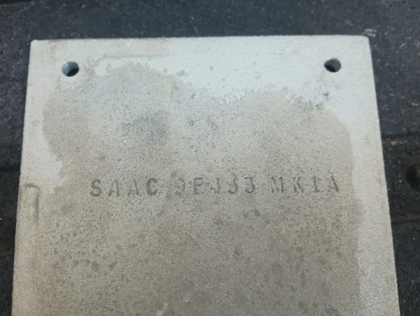 1986-1995 Ford Mustang 5.0L SHELBY SAAC GT40 Cobra Intake Manifold Plaque - Image 3