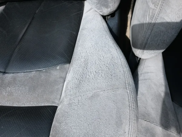 1999-2004 Ford Lightning Truck F-150 Front Seats Gray Leather Suede SVT 5.4L - Image 4