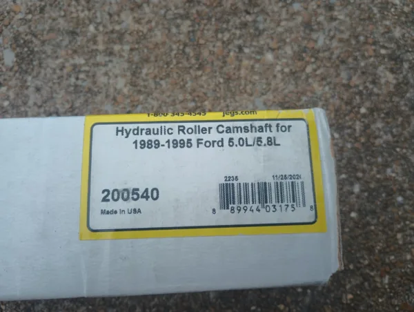 1986-1995 Ford Mustang 5.0L Jegs Camshaft GT40 Cobra 302 GT LX Trickflow Stage 1 - Image 2