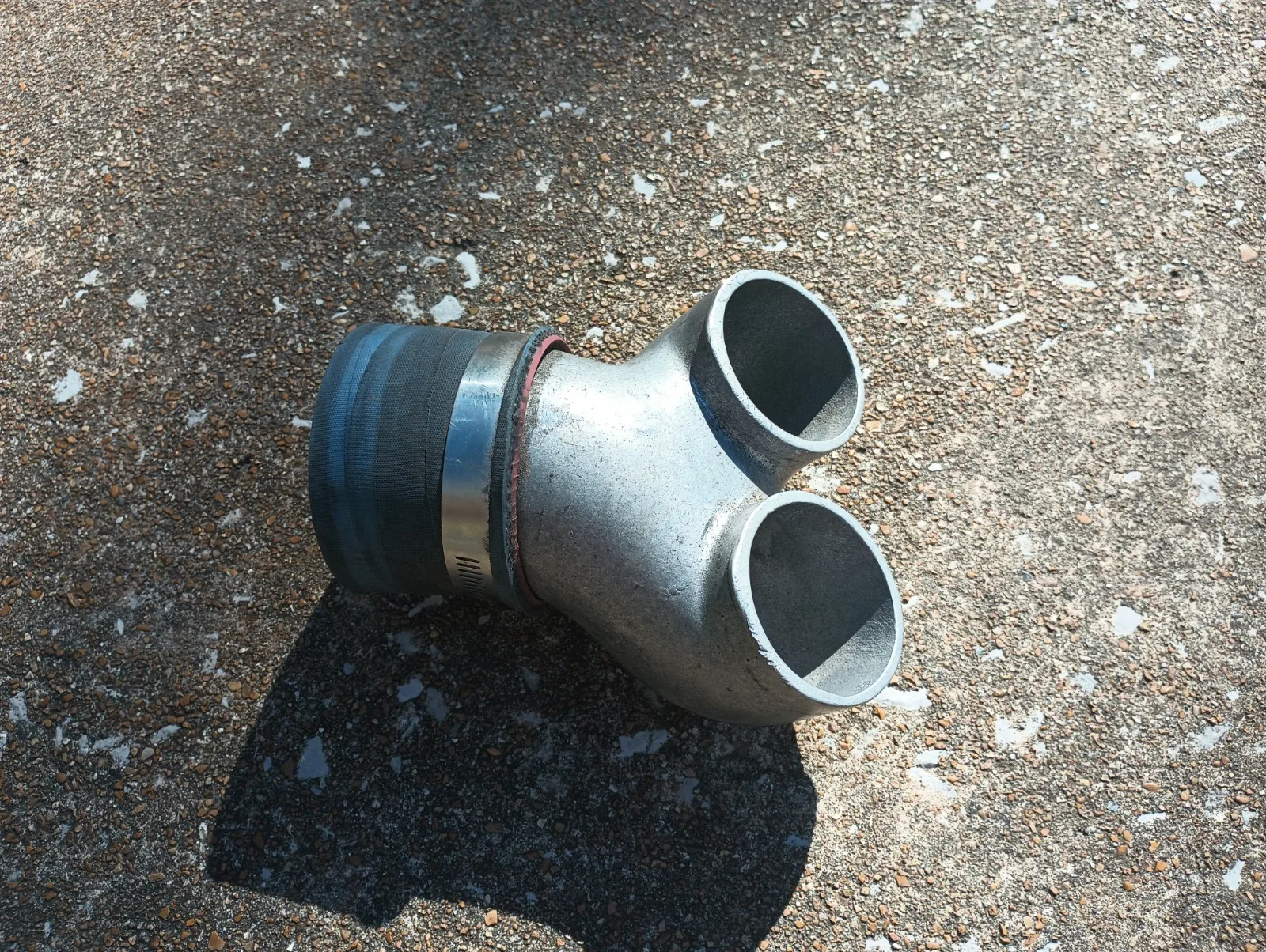 1993-1995 Ford Lightning 5.8L F-150 Pickup 351W Vortech supercharger air y pipe