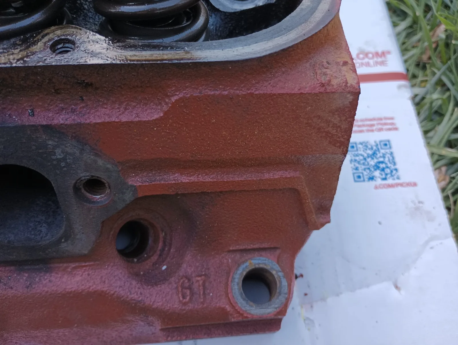 1987-1995 Ford Mustang 5.0L Ford Racing GT40 (iron) Cylinder Heads 302 COBRA GT - Image 2