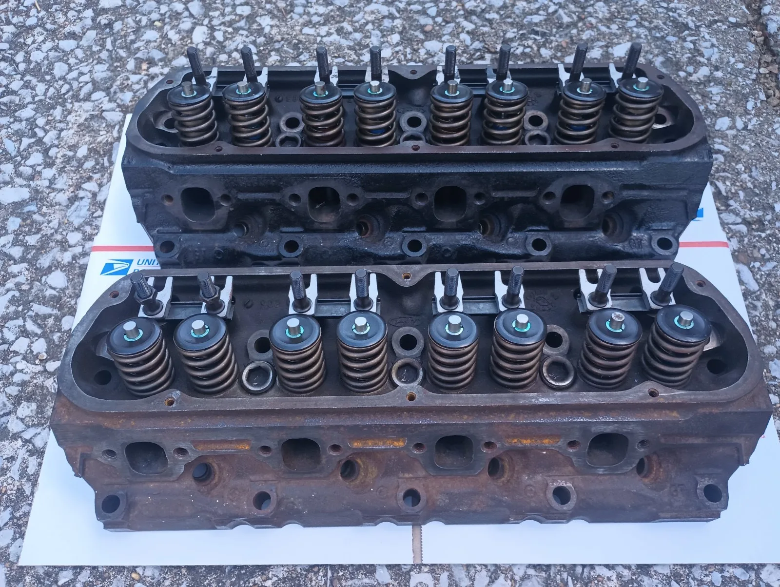 1987-1995 Ford Mustang 5.0L Ford Racing GT40 (iron) Cylinder Heads 302 COBRA GT - Image 4