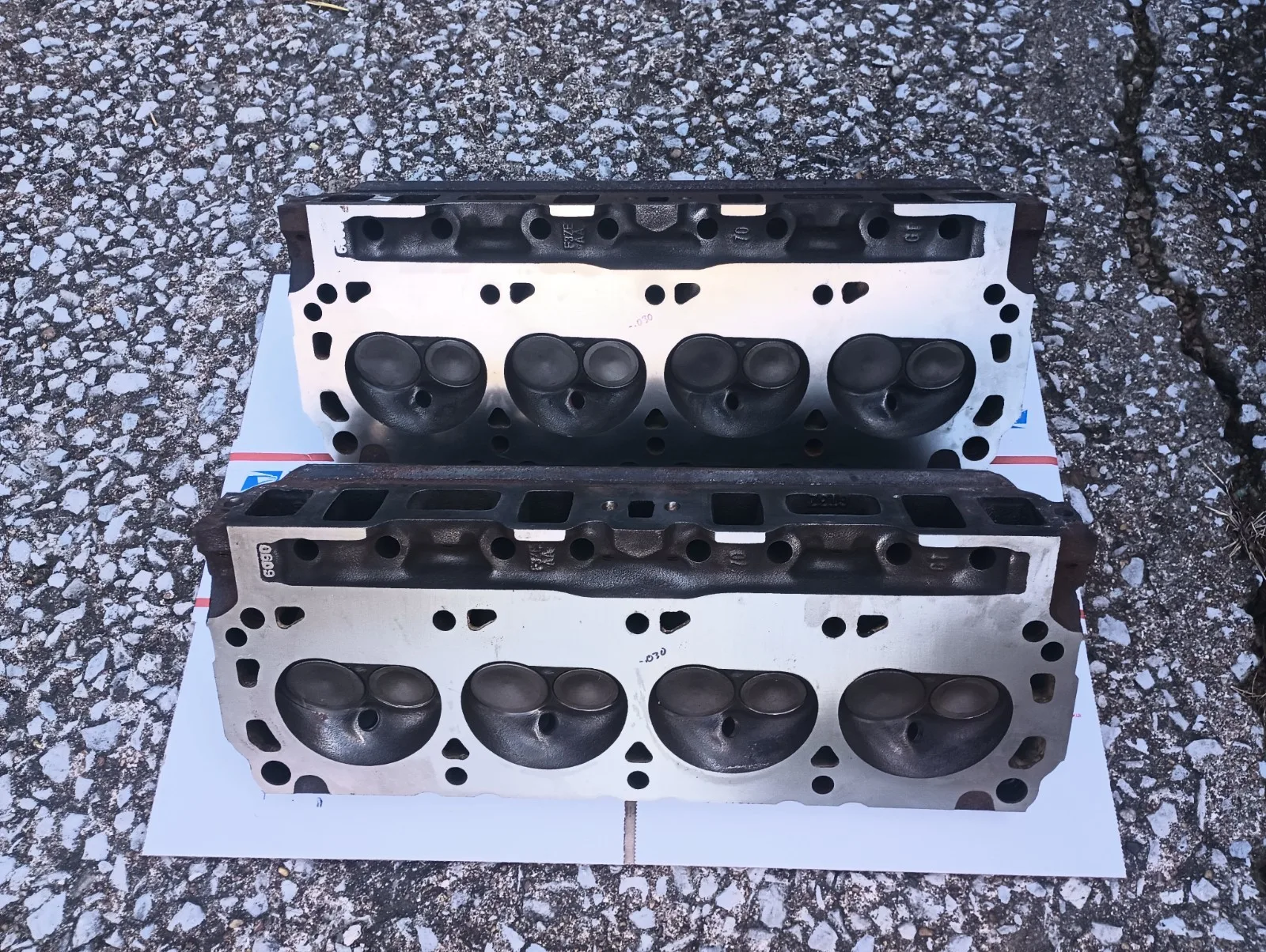 1987-1995 Ford Mustang 5.0L Ford Racing GT40 (iron) Cylinder Heads 302 COBRA GT - Image 7